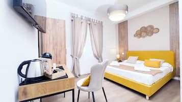 Luksus-dobbeltrom | Skrivebord for bærbar PC og wi-fi (inkludert)