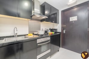 Luxury Studio, Balcony, City View