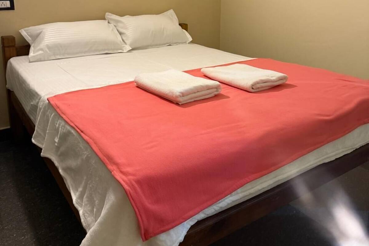 Habitación Deluxe doble | Espacio para trabajar con un portátil, wifi gratis, ropa de cama