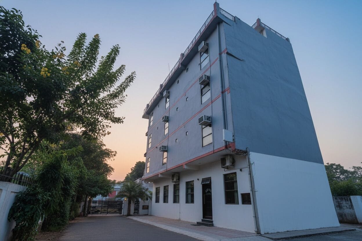 Entrada de la propiedad