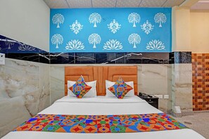 Habitación Deluxe | Sábanas de algodón egipcio, ropa de cama de alta calidad, caja fuerte