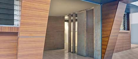 Entrada de l'allotjament