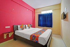 Phòng Deluxe | Bộ trải giường bằng vải cotton Ai Cập, bộ đồ giường cao cấp