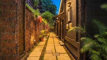 Entrada de la propiedad