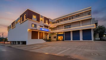 Voorkant van accommodatie