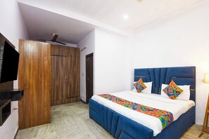 Habitación Deluxe | Sábanas de algodón egipcio, ropa de cama de alta calidad, caja fuerte