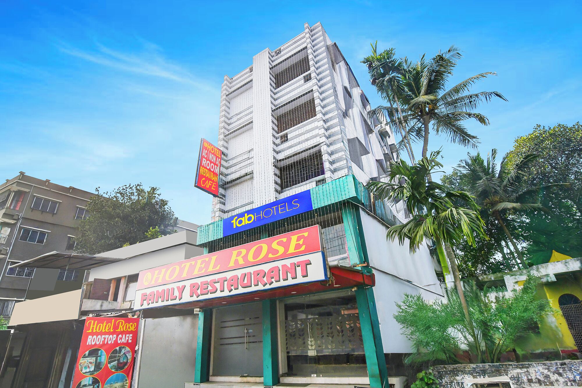 Façade de l’hébergement