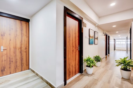 Lobby. Fabhotel Sri Lakshmi Sea Grand