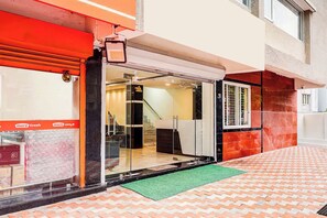 Entrada de la propiedad