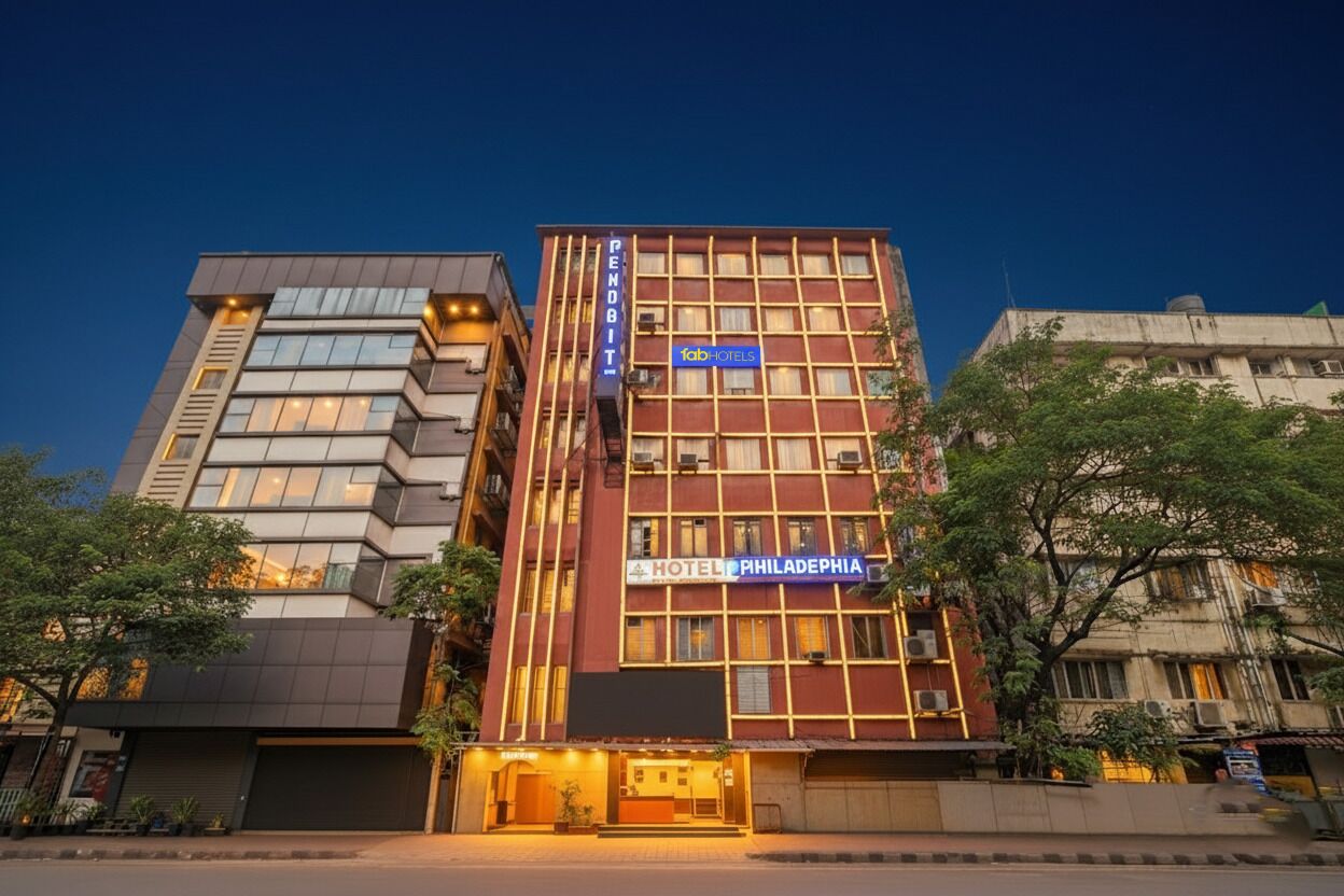 Façana frontal de l'allotjament