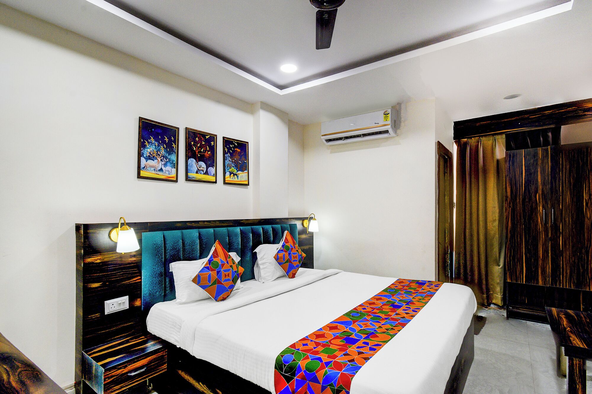 Habitación Deluxe | Sábanas de algodón egipcio y ropa de cama de alta calidad 