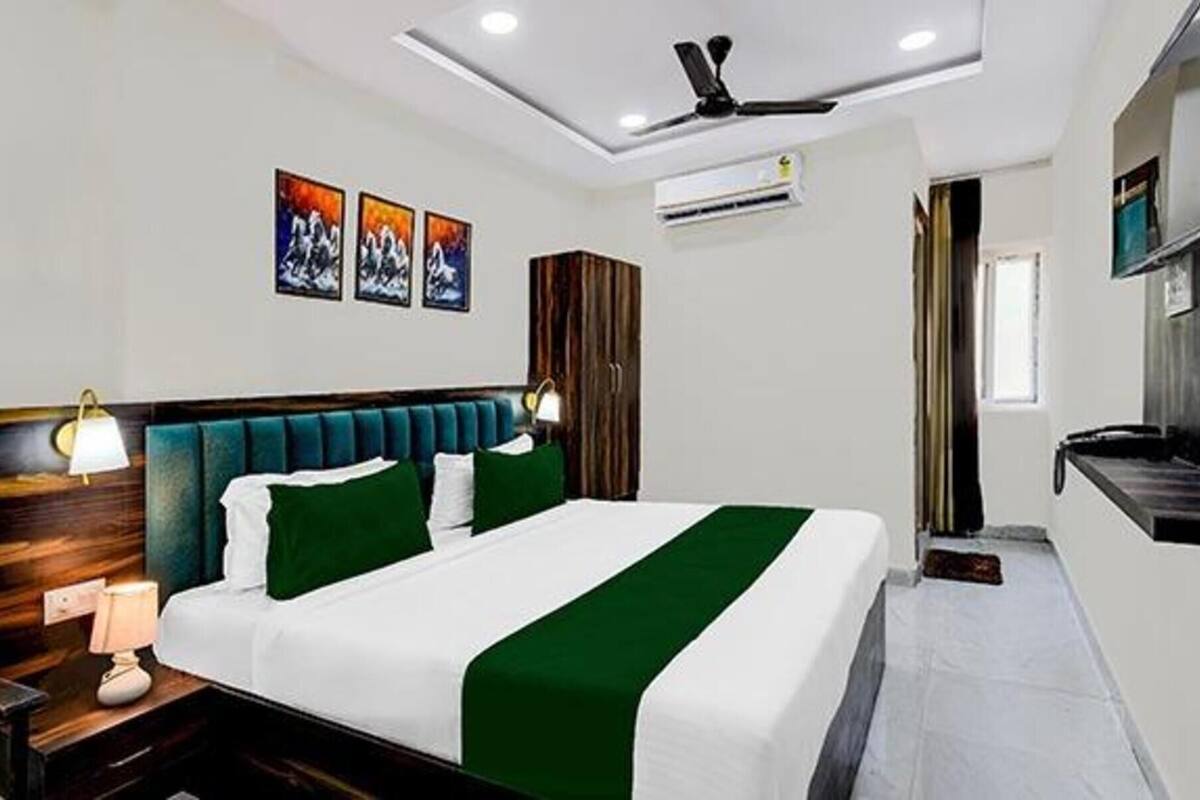 Phòng Deluxe | Bộ trải giường bằng vải cotton Ai Cập, bộ đồ giường cao cấp
