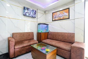 Coin salon dans le hall