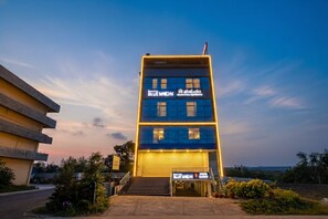 Majoituspaikan sisäänkäynti