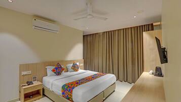 豪華客房 | 埃及棉床單、高級寢具、客房內保險箱、免費無線上網