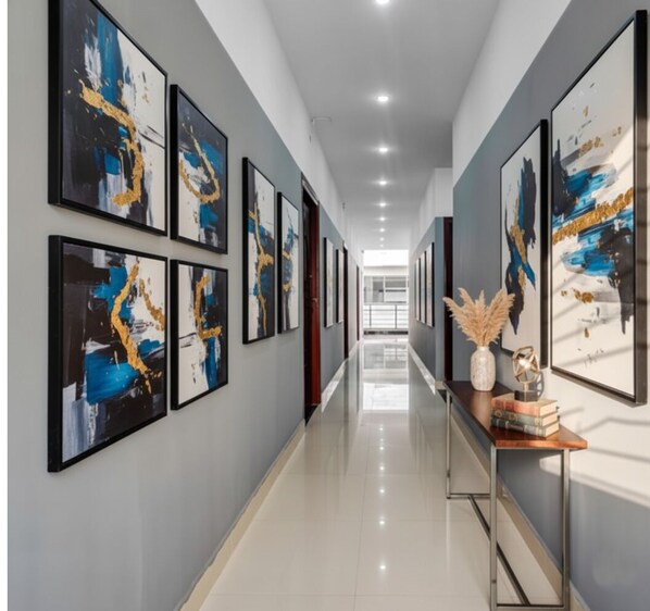 Lobby - Fabhotel Ayodhya Comforts (Bengaluru)