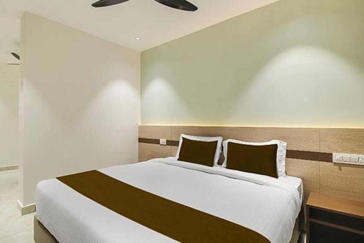 Phòng Deluxe | Bộ trải giường bằng vải cotton Ai Cập, bộ đồ giường cao cấp