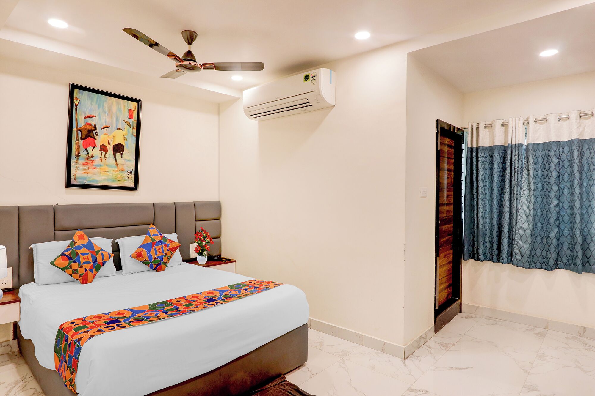 이집트산 면 시트, 고급 침구, 객실 내 금고, 무료 WiFi