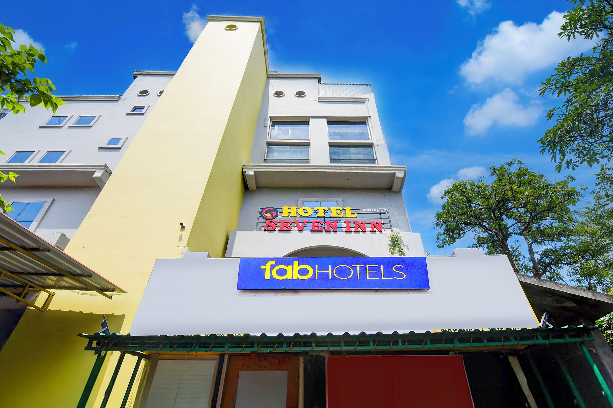 Overnatningsstedets facade