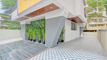 Entrada de l'allotjament
