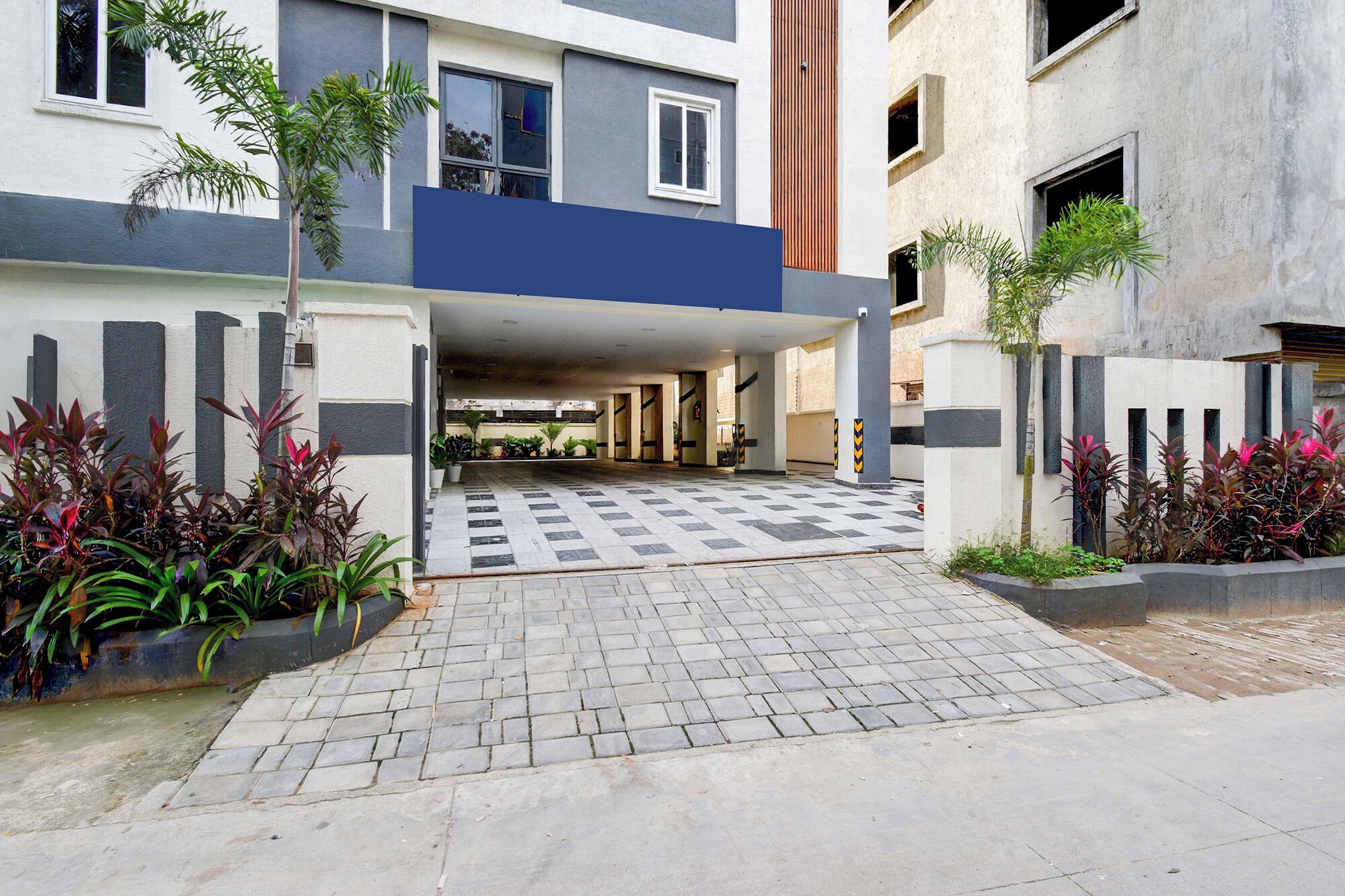 Entrada de la propiedad