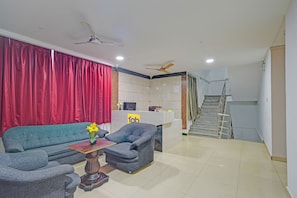 Sala de estar en el lobby