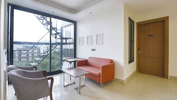 Sala de estar en el lobby