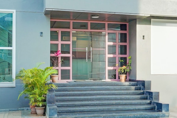 Façade de l’hébergement