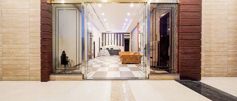 Entrada de la propiedad