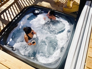 Bain à remous extérieur