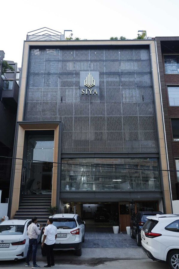 Fachada de la propiedad