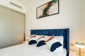 1 室のベッドルーム、WiFi、ベッドシーツ