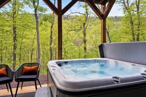 Baignoire à remous extérieure