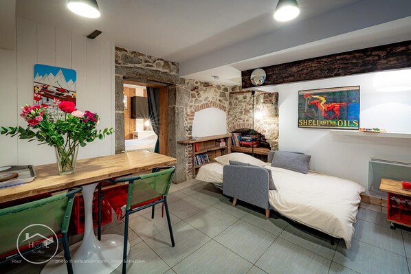 1 Schlafzimmer, Bügeleisen/Bügelbrett, kostenloses WLAN, Bettwäsche