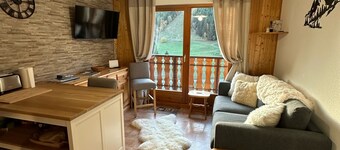 2 bedroom appt 20 mins from Morzine and rest of Portes du Soleil