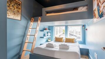 4 habitaciones y acceso a internet