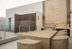 شقة | 1 غرفة نوم وخدمة الإنترنت