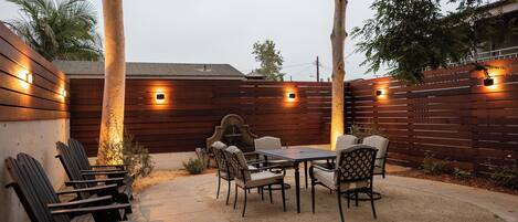 Udendørs spisemuligheder