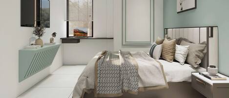 2 chambres, accès Internet