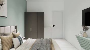 2 bedrooms, internet