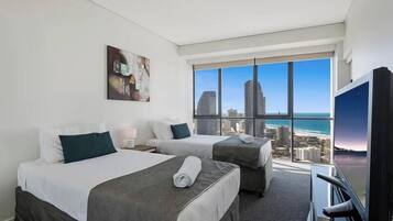 Lejlighed - balkon - havudsigt | Strygejern/strygebræt, baby-/barnesenge (tillægsgebyr), gratis Wi-Fi