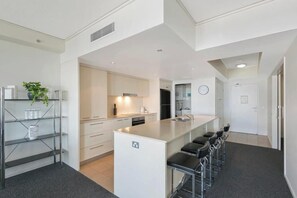 Apartment, Balcony, Ocean View | Private kitchen