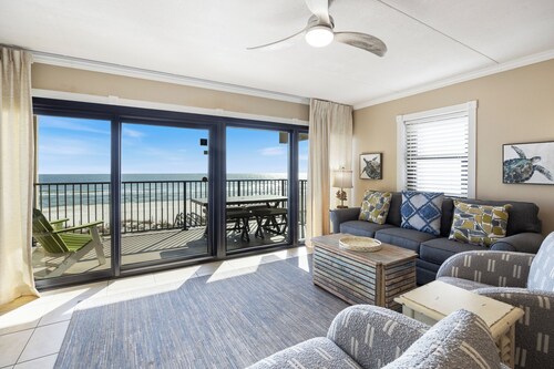 Introducing Easy Breezey! 3 BR Gulf Front Listing With A Million Dollar View