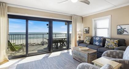 Introducing Easy Breezey! 3 BR Gulf Front Listing With A Million Dollar View