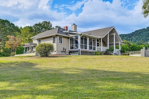 House (5 Bedrooms) | Interior - Mtn Views, Deck, Porches & Patio: Asheville Escape (Asheville)
