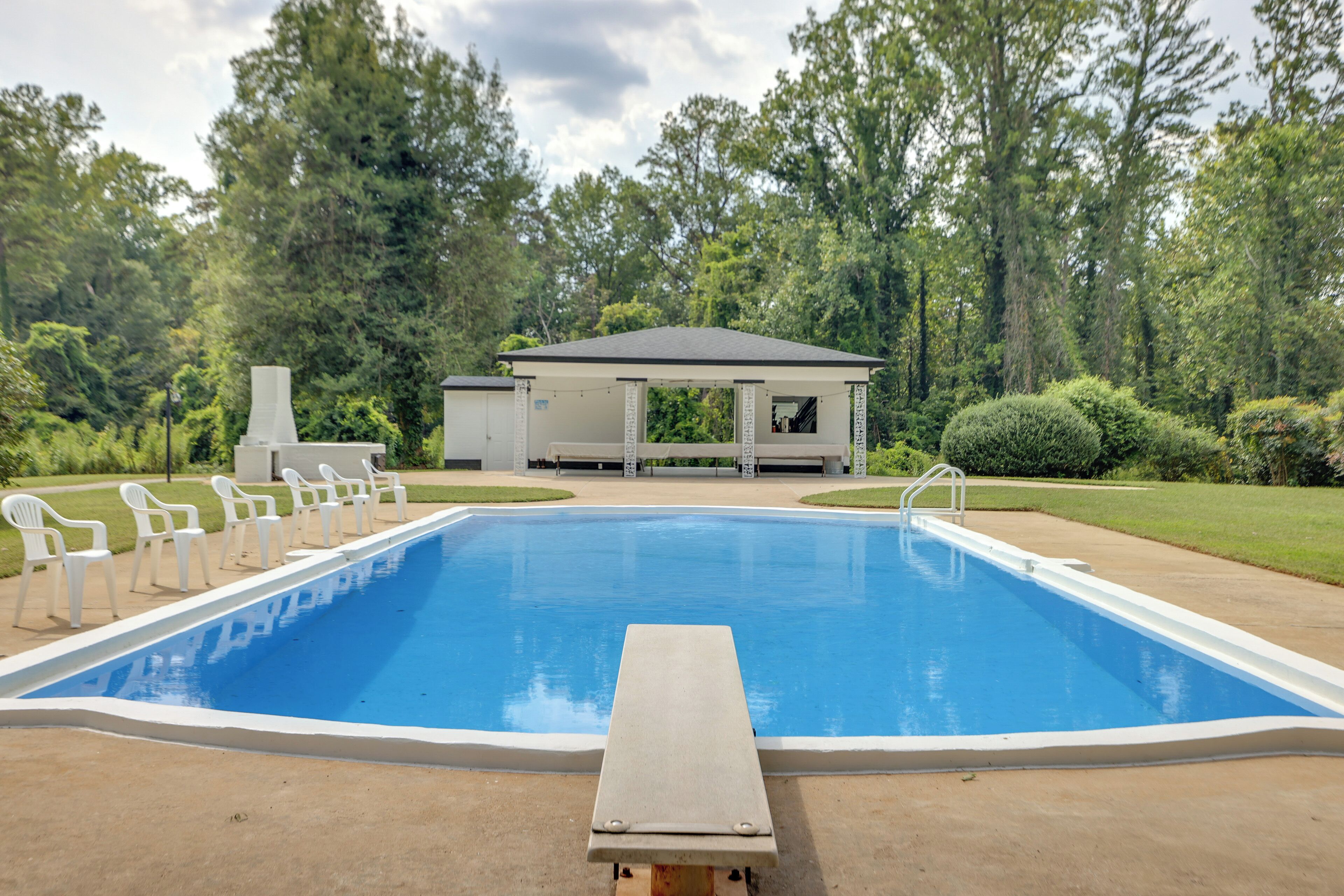 Fachada de la propiedad