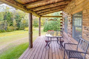House (3 Bedrooms) | Interior - Cozy Log Cabin Near Mt Snow: Views, Modern Comfort (Wilmington)