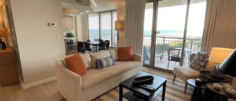 Smart TV, table football, ping pong