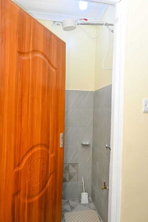 Towels, soap, toilet paper