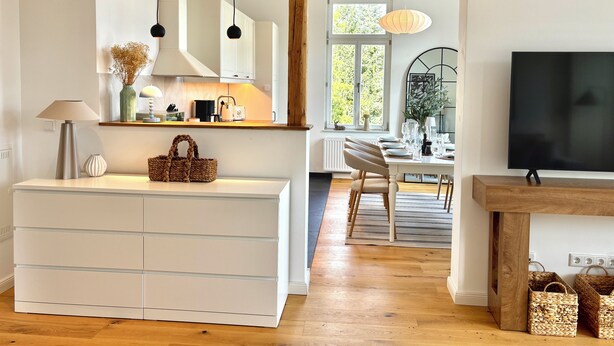 Unclassified image, 1 of 40, button - HyggeLiving | LUXURY | 100sqm | 3 balconies | mountain view | kitchen | box-spring beds (Bad Harzburg)